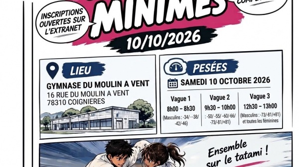 Un grand week-end de judo les 10 et 11 octobre